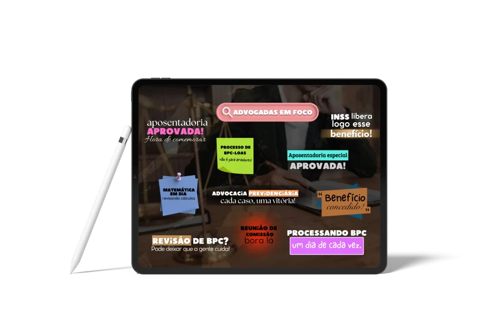 Figurinhas para stories de advogadas